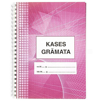 Kases grāmata (paškopējoša) A5 11007 31 komplekts