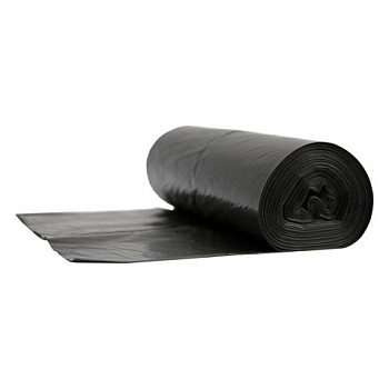 Мусорные мешки 200 л, 10 шт, 82x125 см LDPE (0,701 кг/1 рулон)