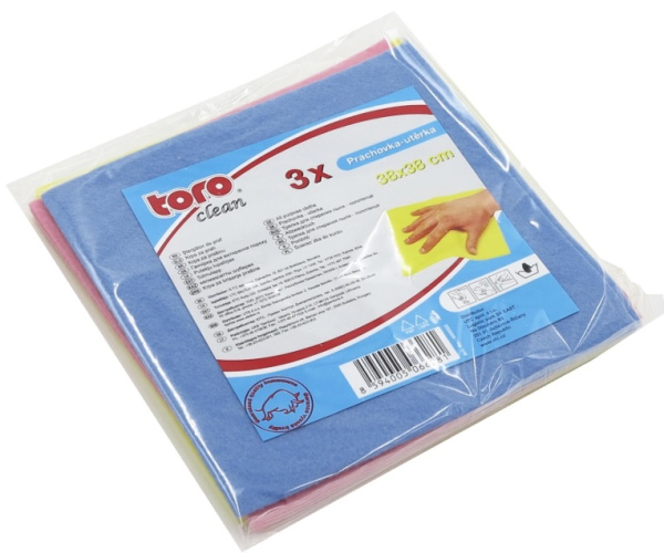 Putekļu lupatiņas TORO 3 gab.(26)