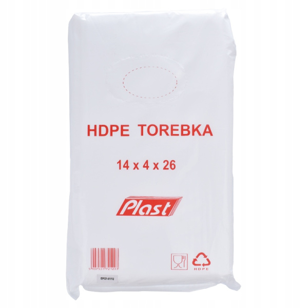 Maisiņi fasēšanai 14/4/26 HDPE,6my 800gb (0.56kg)  caurspīdīgi