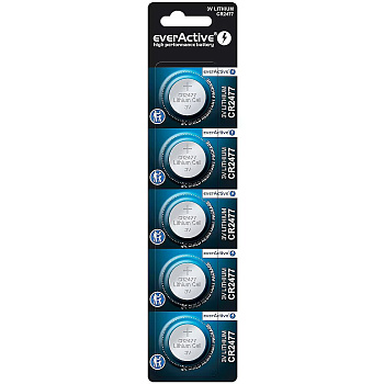 CR2430 5BL everActive BLISTER litija baterijas