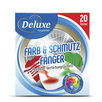 Салфетки для улавливания красок Deluxe Farb & Schmutz 20 шт