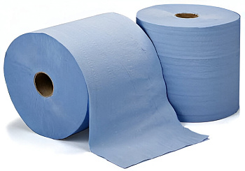 Industriālais Papīrs CELTEX Blue Wiper zils, 2-kārt., 291m, 1rullis(pakā-2gab)