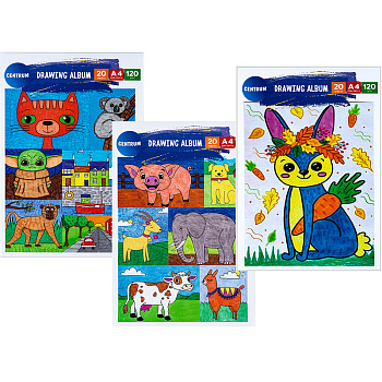 Zīmēšanas albums A4 20lpp