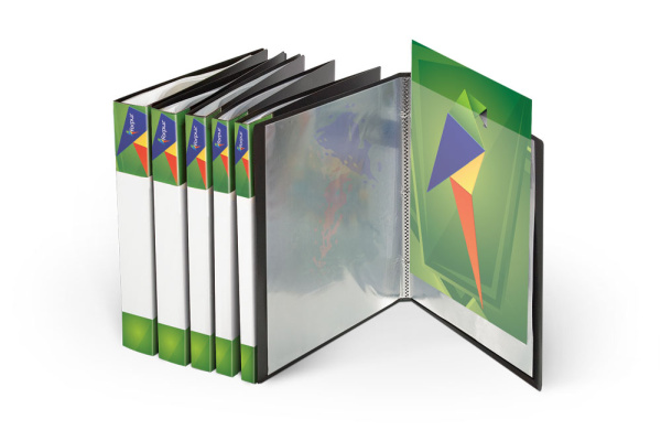 Mape prospektiem FORPUS 10 lap. A4 (dažādas krāsas)