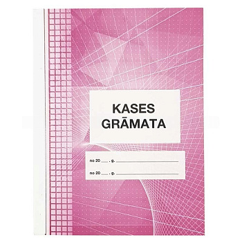 Kases grāmata (paškopējoša)  A5 11013 50 komplekts