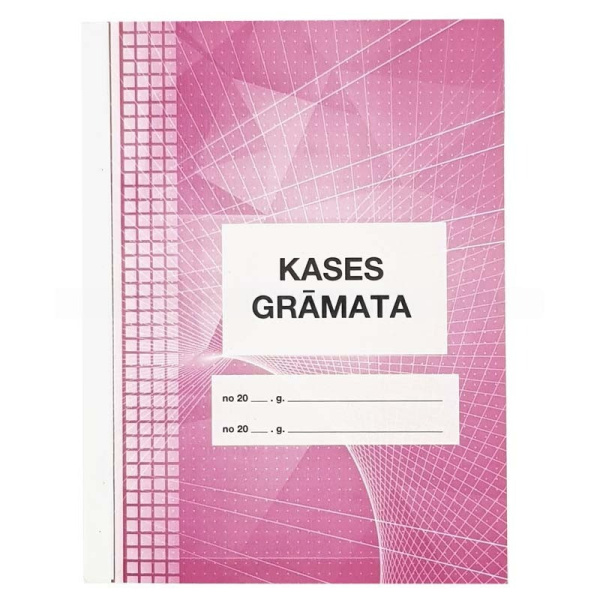 Kases grāmata (paškopējoša)  A5 11013 50 komplekts