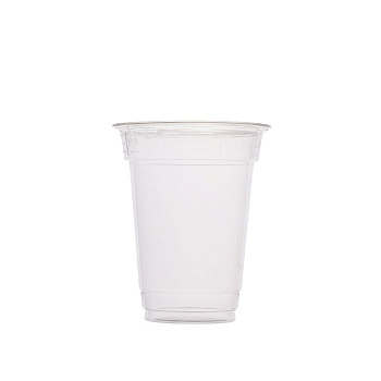 Пластиковые коктейльные стаканы 300/425 мл, 50 шт. (0,575 кг), прозрачные, Ø95 мм, PET (10223PEU)