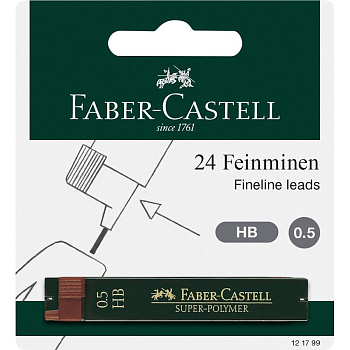 Pencil leads Faber Castell 0.5 mm HB