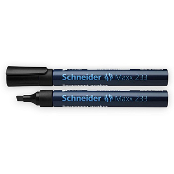 Marķieris Schneider 233/1-5/melns