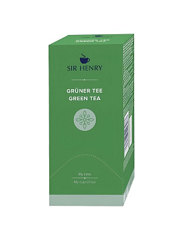 Tēja Sir Henry "Zaļa tēja " 25x2.25g