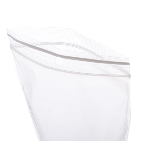Maisiņi aizveramie LDPE 8 x 12cm, 100 gab, caurspīdīgi
