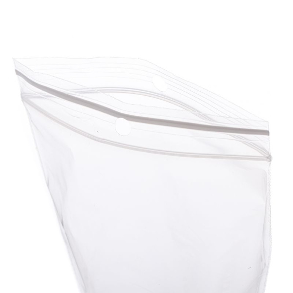 Maisiņi aizveramie LDPE 8 x 12cm, 100 gab, caurspīdīgi