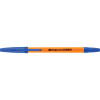 Lodīšu pildspalva ORANGE zila 1.0mm