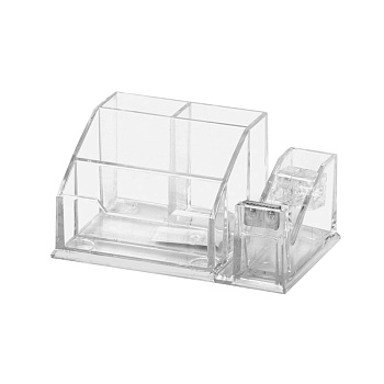 Metal Desk Organizer, Silver