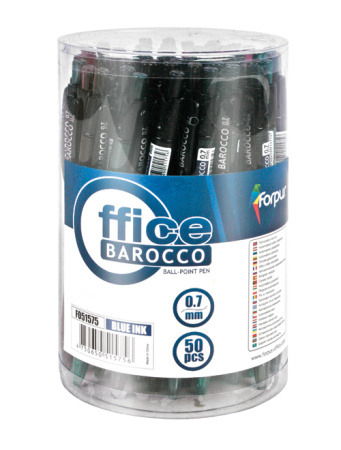 Pildspalva lodīšu zila BAROCCO 0.7mm (FO51575)